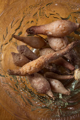 Still life finger root,