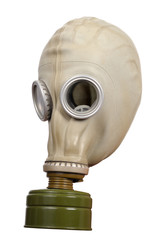 Gas mask isolated on a white background
