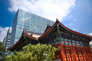 Fototapeta na wymiar The image of travel destinations in Beijing,Asia