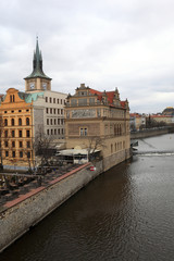 Obraz premium Krajobraz wału Smetany