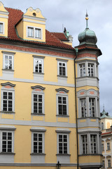 Yellow building in Prague