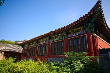 Fototapeta premium The image of traditional culture in Beijing,Asia