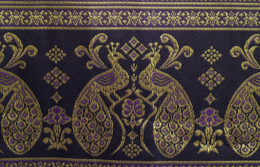Thai fabric pattern