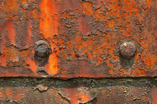 rusty knots and texture
