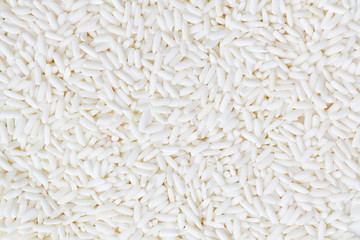 white sticky rice background