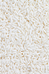 white sticky rice background