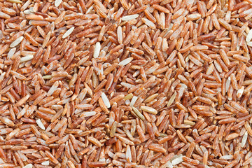 brown rice background