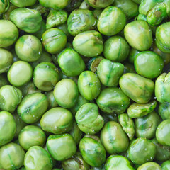 green peas, salted and deep fried