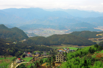 Fototapeta premium The image of village