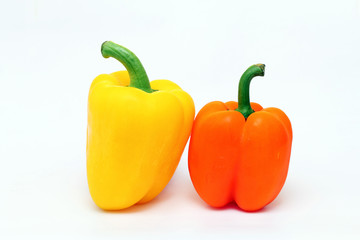 Two ripe peppers