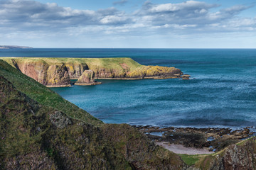 Dunnotar Coastline UK Scotland