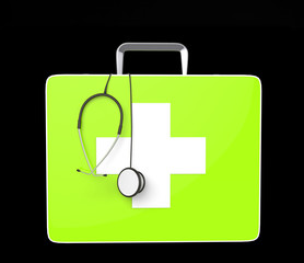 Obraz premium Medical Box Case