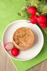 Paste and radish