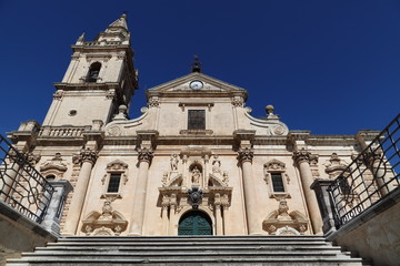 Obraz premium Cattedrale di Ragusa, chiesa di San Giovanni Battista