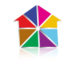 логотип покраска домов