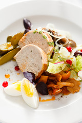 meat with vegetables