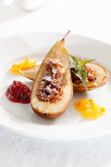 baked pear