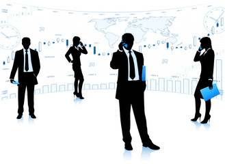 Fototapeta premium Business team leader