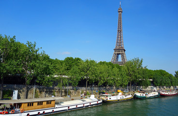 La Tour Eiffel à Paris en France