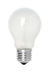 Isolated mate light bulb