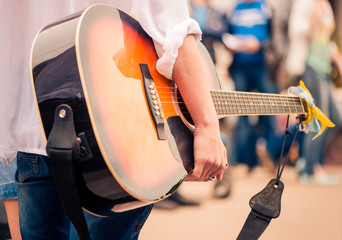 man with guitar