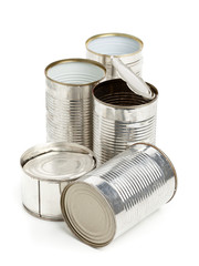 Used aluminum cans