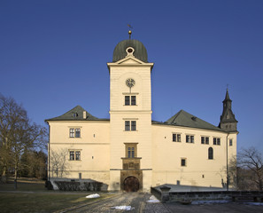 Obraz premium Castle Hruby Rohozec in Turnov. Czech Republic