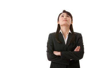 The image of business The image of woman