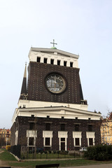 View of church of the Sacred Heart of Jesus