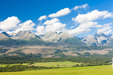Western part of Vysoke Tatry (High Tatras), Slovakia