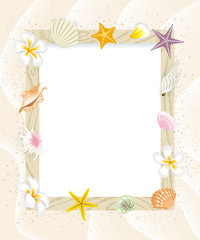 Summer message board,Shell Decoration