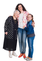 Obraz premium Three generations of women