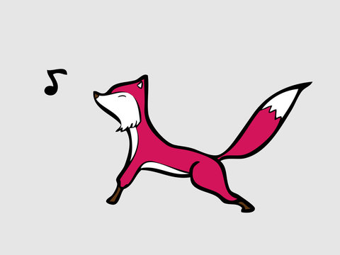 Fox singing