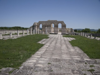 The Great Basilica at the ancient Bulgarian capital Pliska