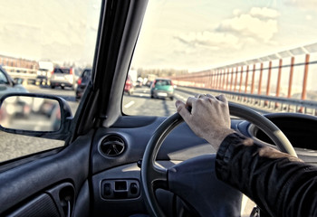 Fototapeta premium Traffic jam
