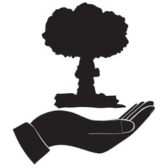 Icon arms and nuclear explosion
