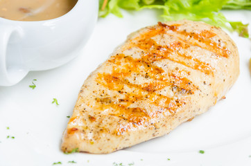 Grilled chicken breast