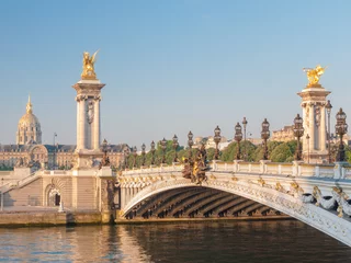 Vlies Fototapete Pont Alexandre III Brücke Alexandre III