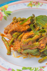 Stir curry in Thailand
