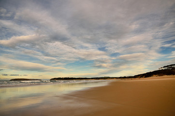 Obraz premium Somo Beach, Spain