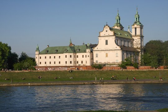 Fototapeta Kraków - Kościół na Skałce