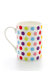 Mug isolated white background