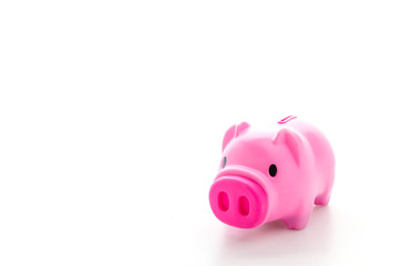 Piggybank isolated on white background