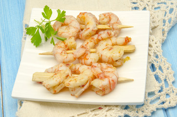 Gambas al ajillo