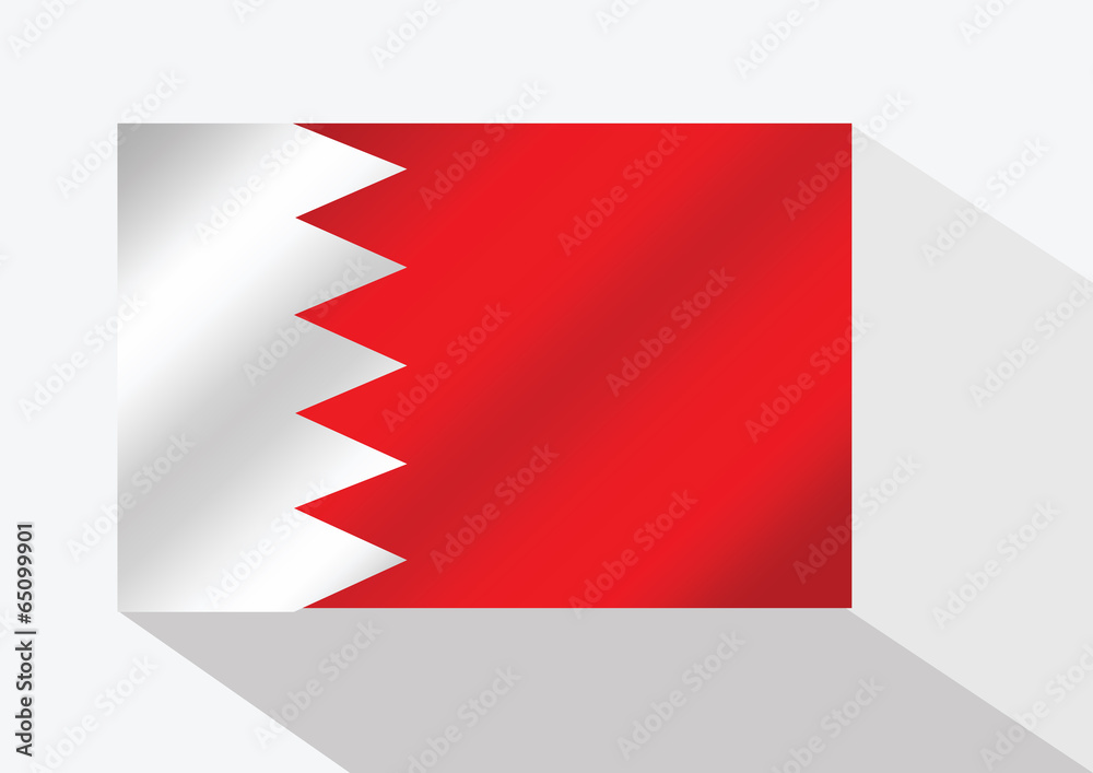 Poster bahrain flag themes idea design