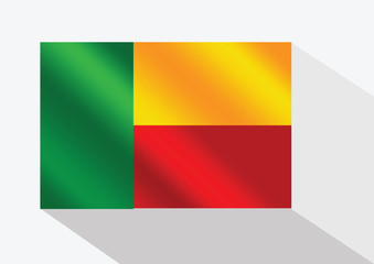 Benin flag themes idea design