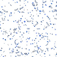 Colored paper in flight