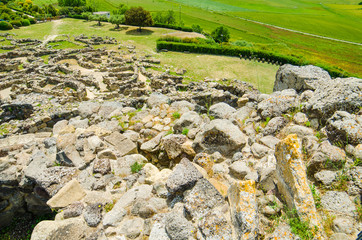 Su Nuraxi di Barumini in Sardinia, Italy