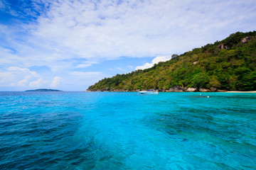  Tropical crystal clear sea, Similan islands, Andaman, Thailand