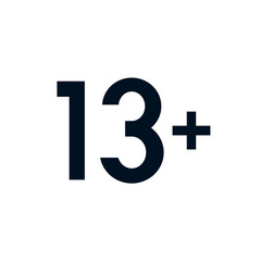 13+